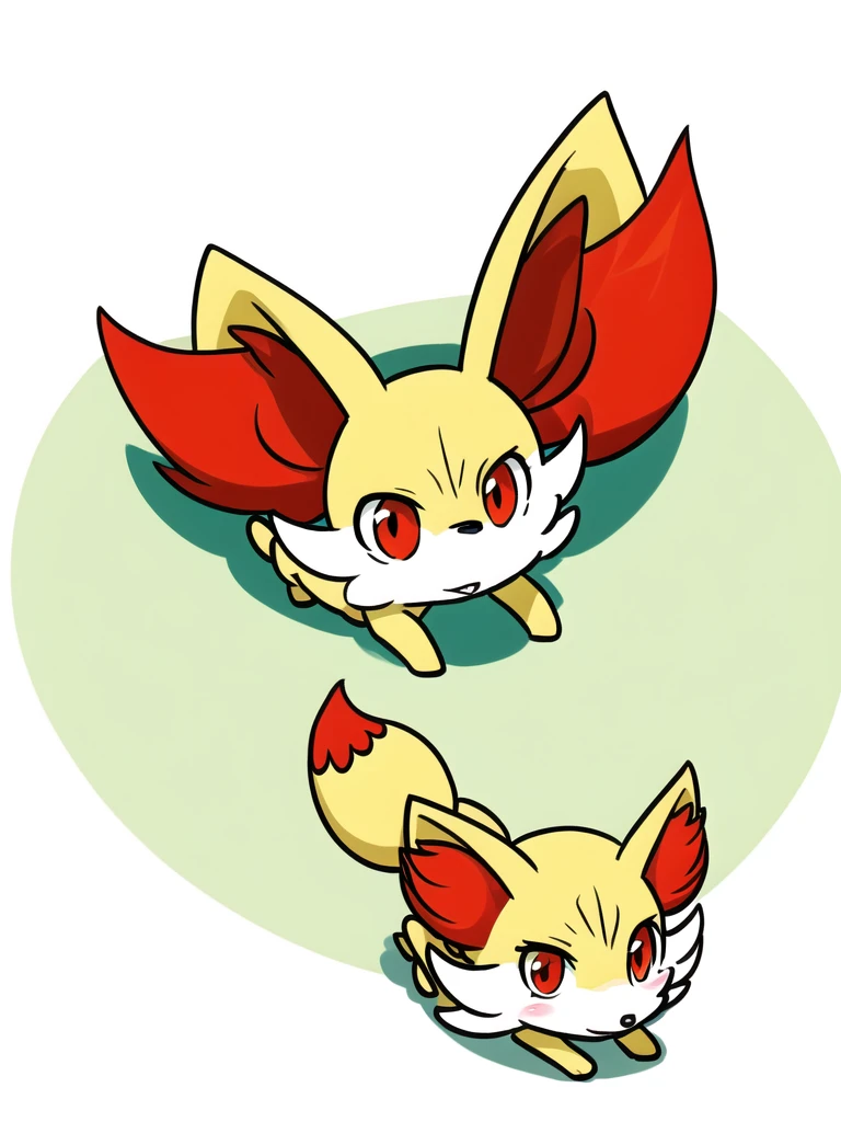 fennekin,grass