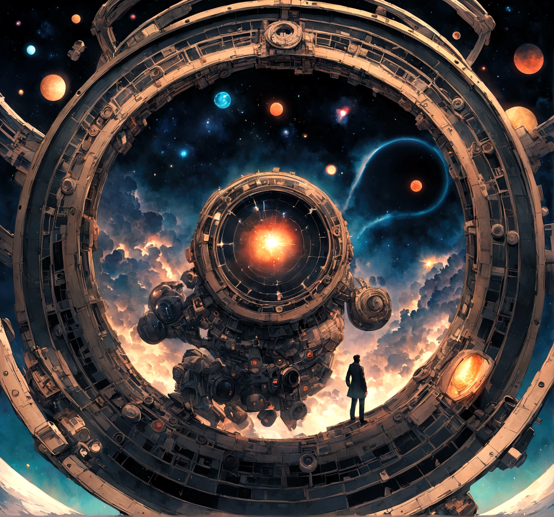 Vikram was a science enthusiast. His interests lay in galaxies, black holes, and time travel. One day, he decided to build his own time machine.