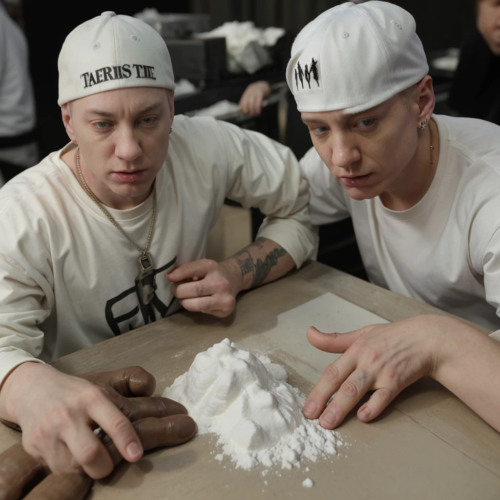 Eminem taking cocaine