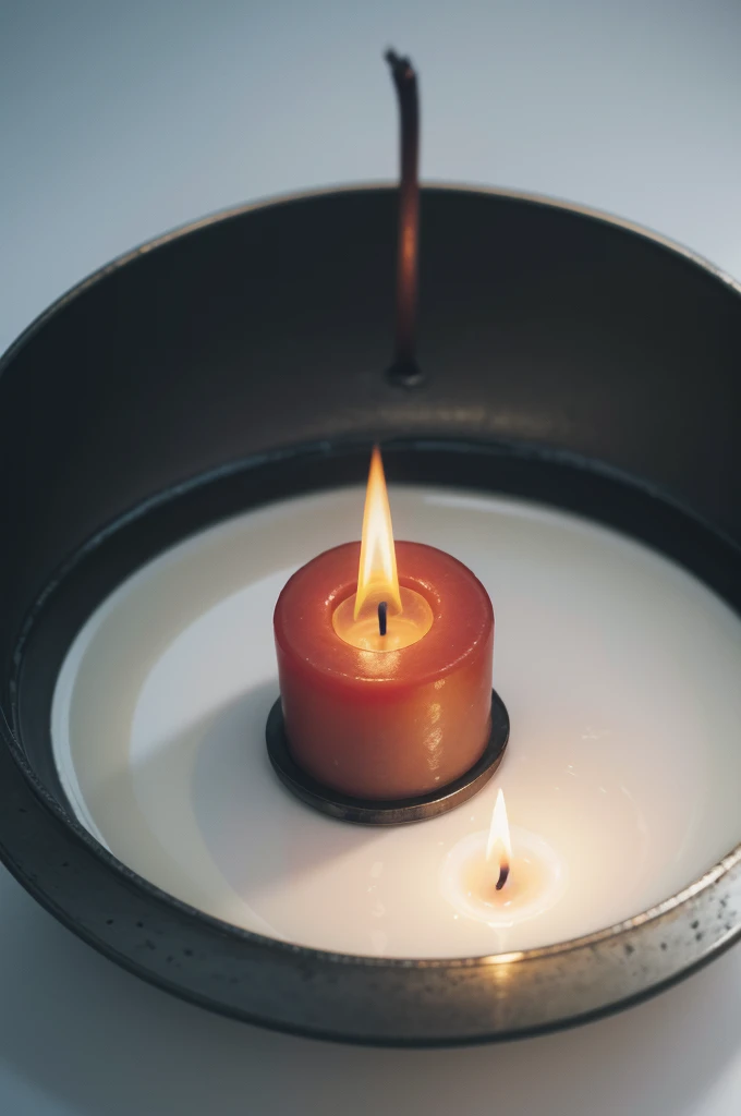 Logo with a candle and a flame:
This type of logo is classic and evocative of the image of a scented candle..
A variety of colors can be used to create a different effect.
The flame can be a symbol of hope and renewal.