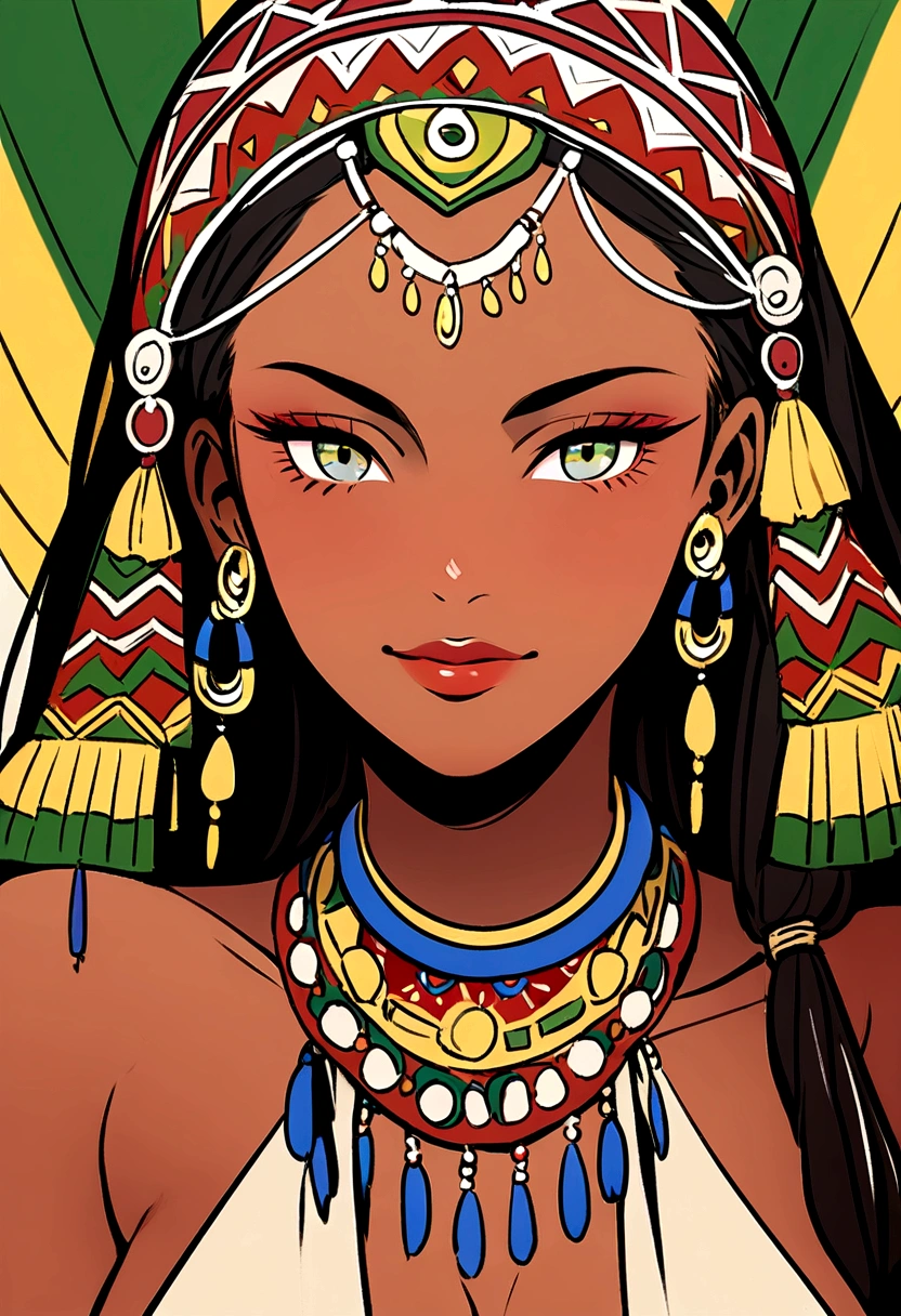 A Brazilian mulata woman is someone with a rich ethnic heritage, often featuring a combination of African and European ancestry, with a range of skin tones and a vibrant culture that celebrates Brazil's racial and ethnic diversity.