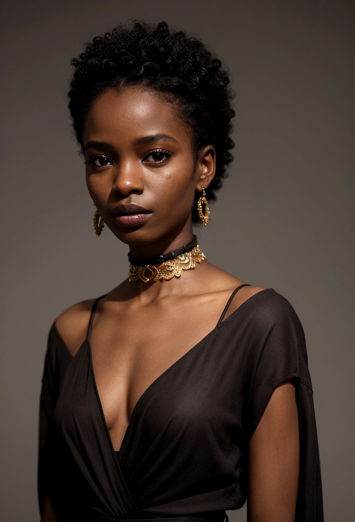 score_9, score_8_up, score_7_up, score_6_up, score_5_up, score_4_up, realistic style, photo, photorealistic, high detail, portrait of a beautiful african girl, little black dress, tag1, tag2