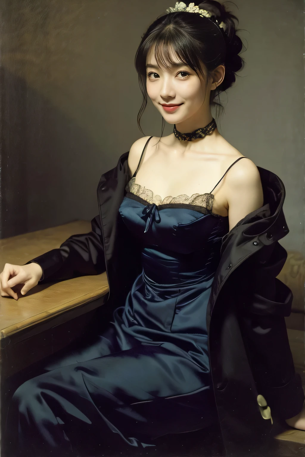 James Whistler's Nocturne.,smile,sexy