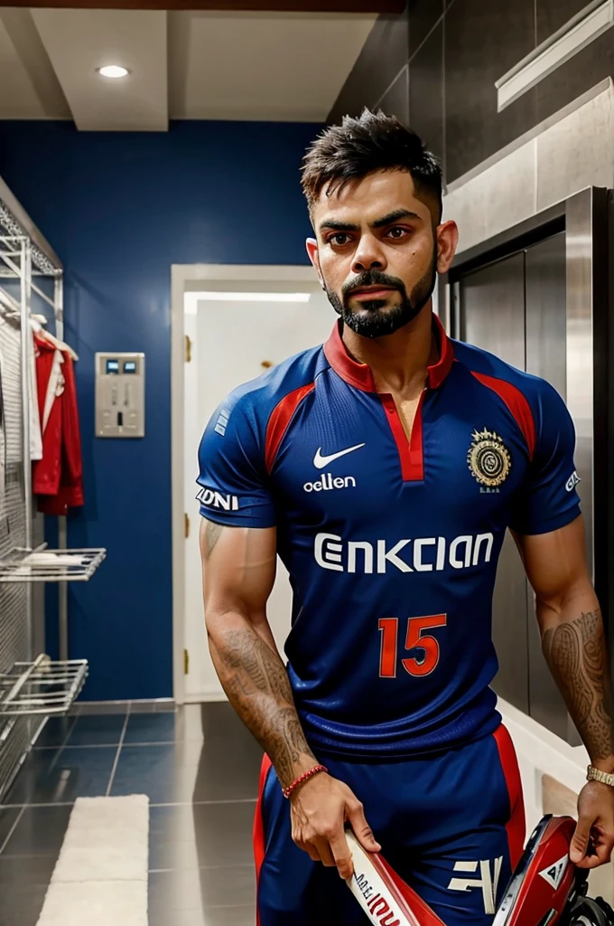 Virat kohli with ironman
