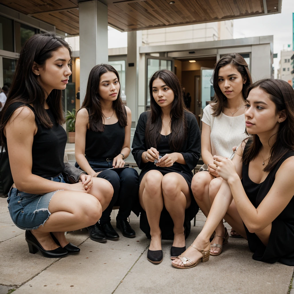 Groups of people