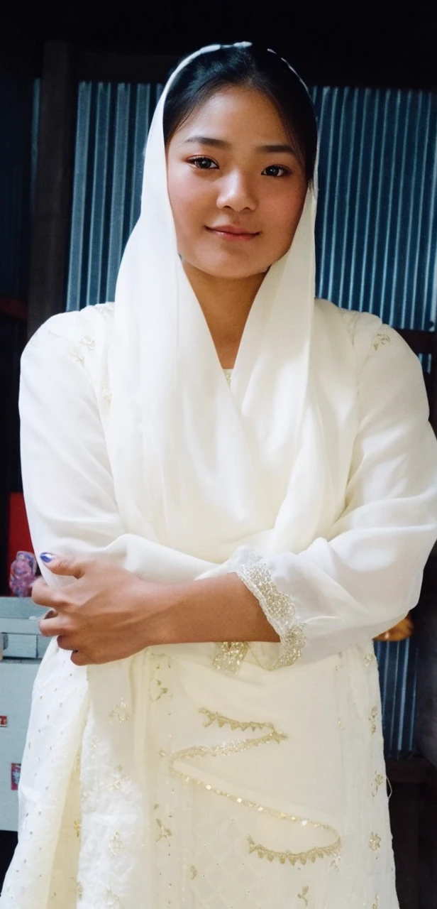 best quality, face focus, soft light, ultra high res, (photorealistic:1.4), RAW photo,
1japanese girl, solo, cute, (pupil, lights in the eyes), detailed beautiful face, (small chest),(high resolution detail of human skin texture),
(long hair),
indoor,
Damask Shirt Dress,
(portrait)