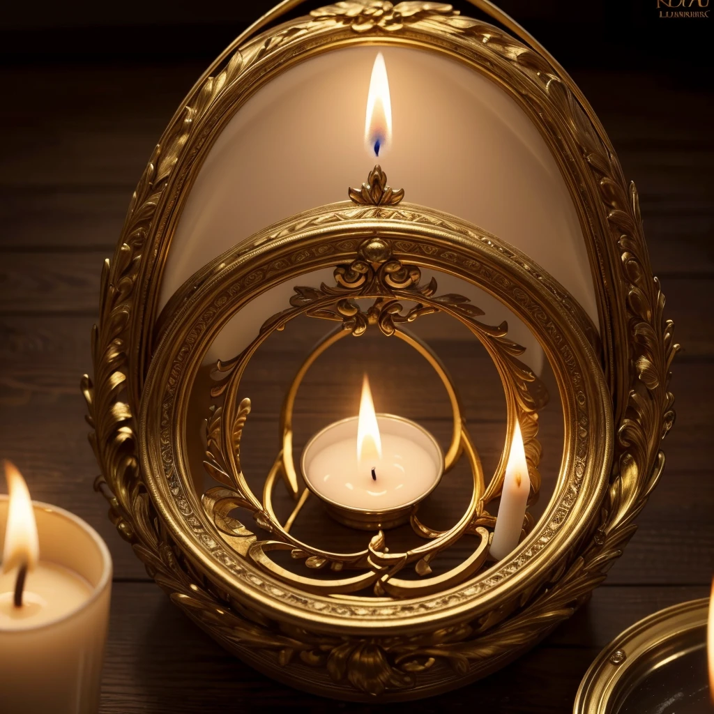 a logo with a candle and a flame, detailed candle with glowing flame, elegant candle logo, warm candlelight, cinematic lighting, intricate details, ornate design, classic yet modern, soft colors, soothing atmosphere, warm glow, subtle textures, photorealistic, detailed rendering, high resolution, 8k, masterpiece