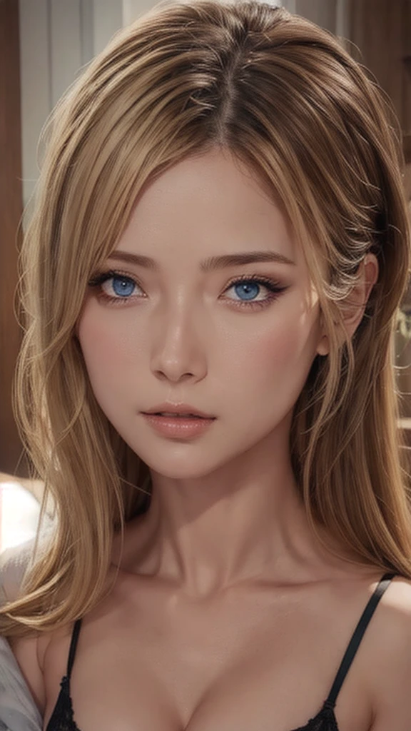 masterpiece,Realistic,Real, Elegant mature woman, Beautiful Eyes,Dark blue eyes, Hair ban, 8K resolution, Ultra-high-definition CG, Beautiful CG,Light from the front, (Bright light),Soft Light