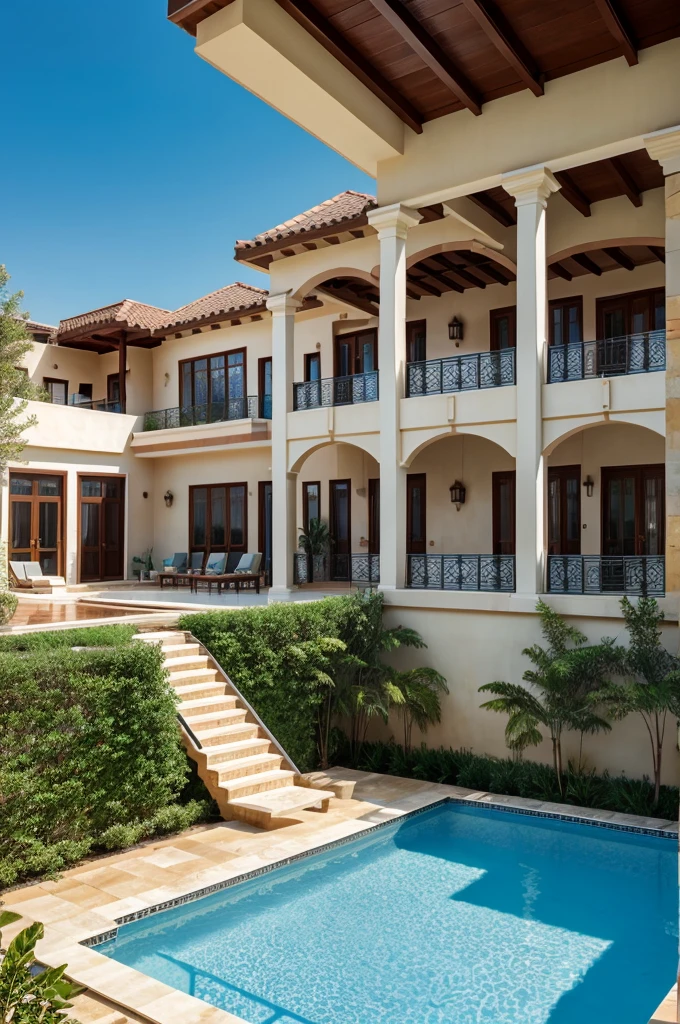 Dream house with gsrden ,pool and beautiful architecture and infrastructure