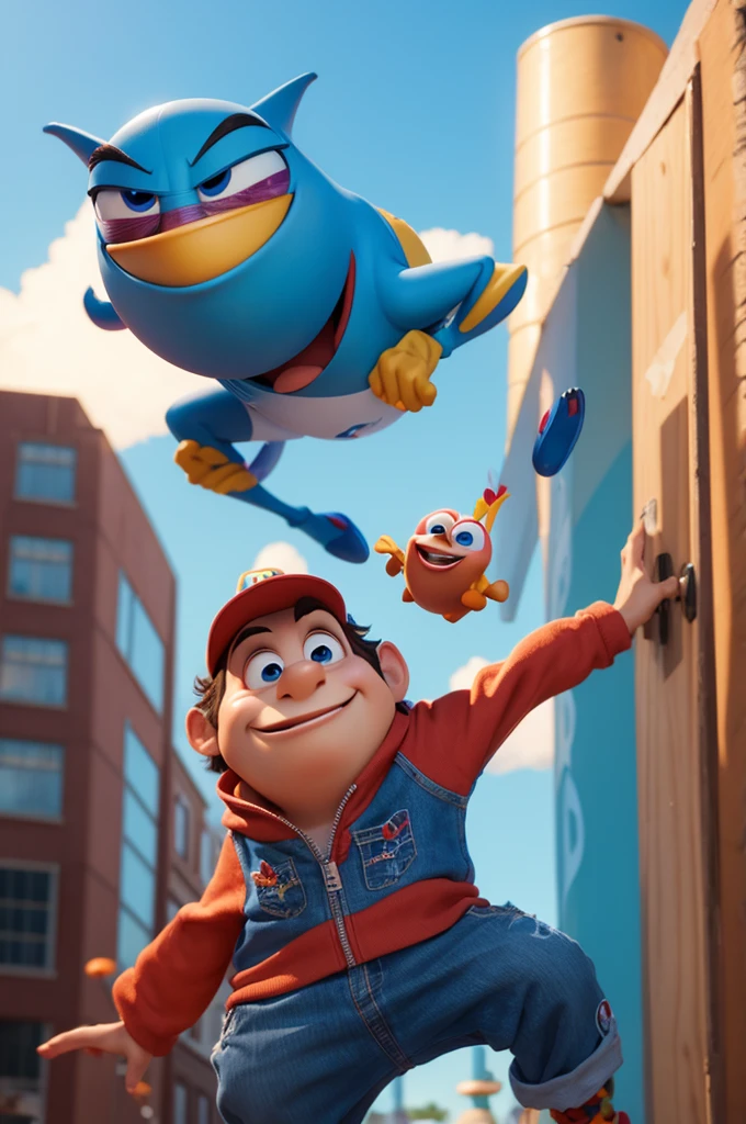 1 personage disney pixar 3d,d