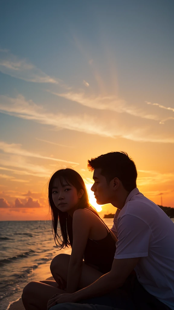 Watching the sunset