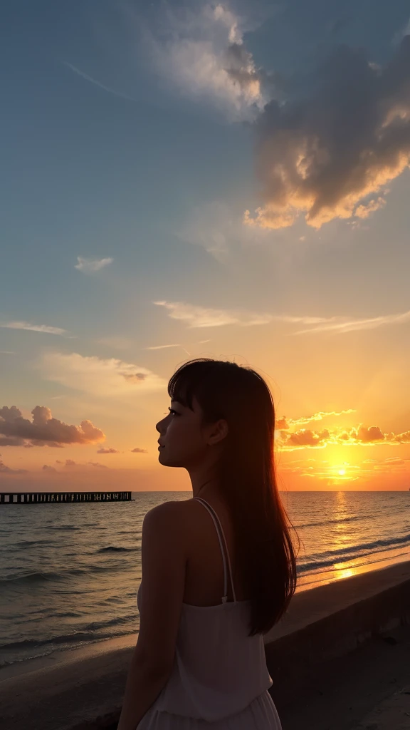 Watching the sunset