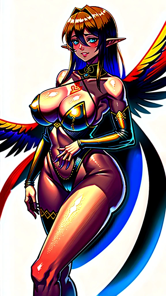 Brown skin　Beautiful War Goddess　Sexy high leg　Angel&#39;s wing　Gal Angel　Lewdな顔　Vulgar tattoos　Lewd　Fallen Angel　The despised angel　Vulgar pose　Spread your legs　Fallen Angel使　Pleasure Fall　Fallen War Goddess　Big Breasts　Laevatein　Tough high-leg　A loving smile　Torn clothes after a battle　Glowing Skin　Sweaty Elf　Loving Mother　Goddess with heavy weapons　Goddess with an assault rifle Goddess with a gun　