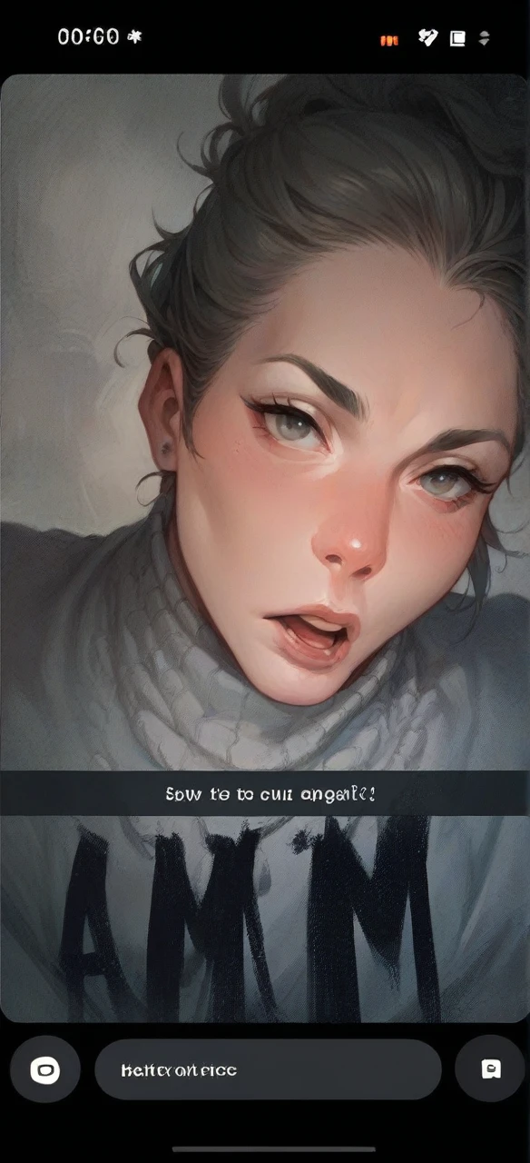 Mouth open