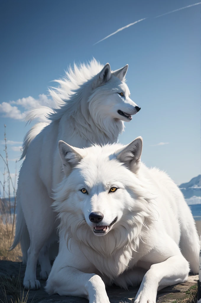 white wolf