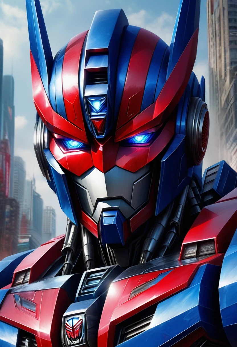 a closeup of a phone with a red and blue logo, digital art by Android Jones, tumblr, digital art, transformers tech, transformers movie style tech, Cybertrón, transformers cinematic universe, transformers, Cybertrónian, hd phone wallpaper, transformers war for Cybertrón, transformers!!!!!!!!!!!!!, transformer, from transformers, Cybertrónic, HQ 4k phone wallpaper
