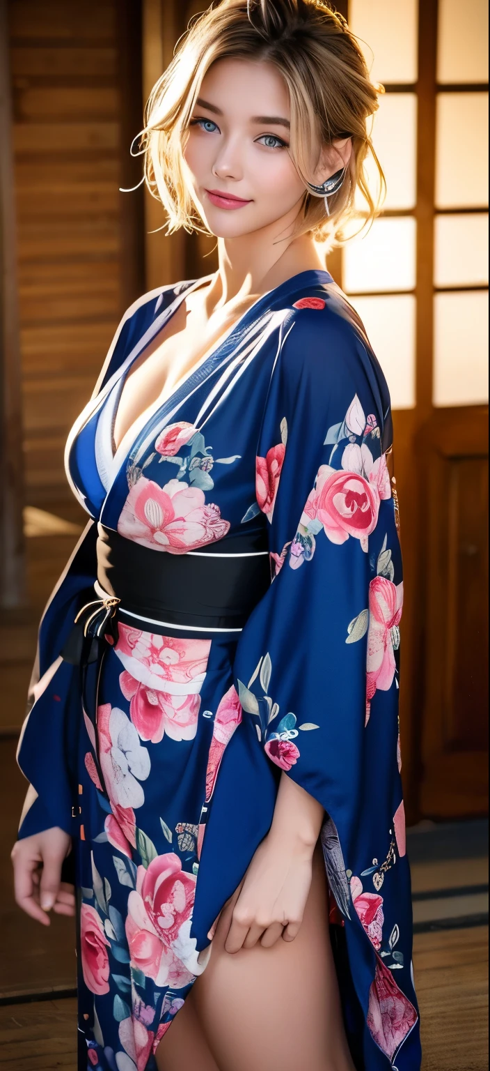 Floral kimono、Hot Spring Town、kimono、firework、blue eyes、blonde、Tattoos all over the body、short hair、More than one person、Clothes got wet、Hair tied up、Full body photo、Sexy Face、short hair、 A look of complete lust、(((masterpiece)))、((Highest quality))、((超Realistic))、成熟したwoman、成熟したwoman、perspective、Very detailed、The perfect temptation、Best image quality、Fine-grained image quality、beautiful、Europe, woman, French, woman Italian, Italian, smile、blue eyes、jewelry, blue eyes, Realistic, High resolution, Soft Light,Hip Up, Glowing Skin, (Detailed face),tattoo, jewelry, , night, blonde, Wavy Hair,Attractive appearance, smile, Perfect Style, Perfect balance, 