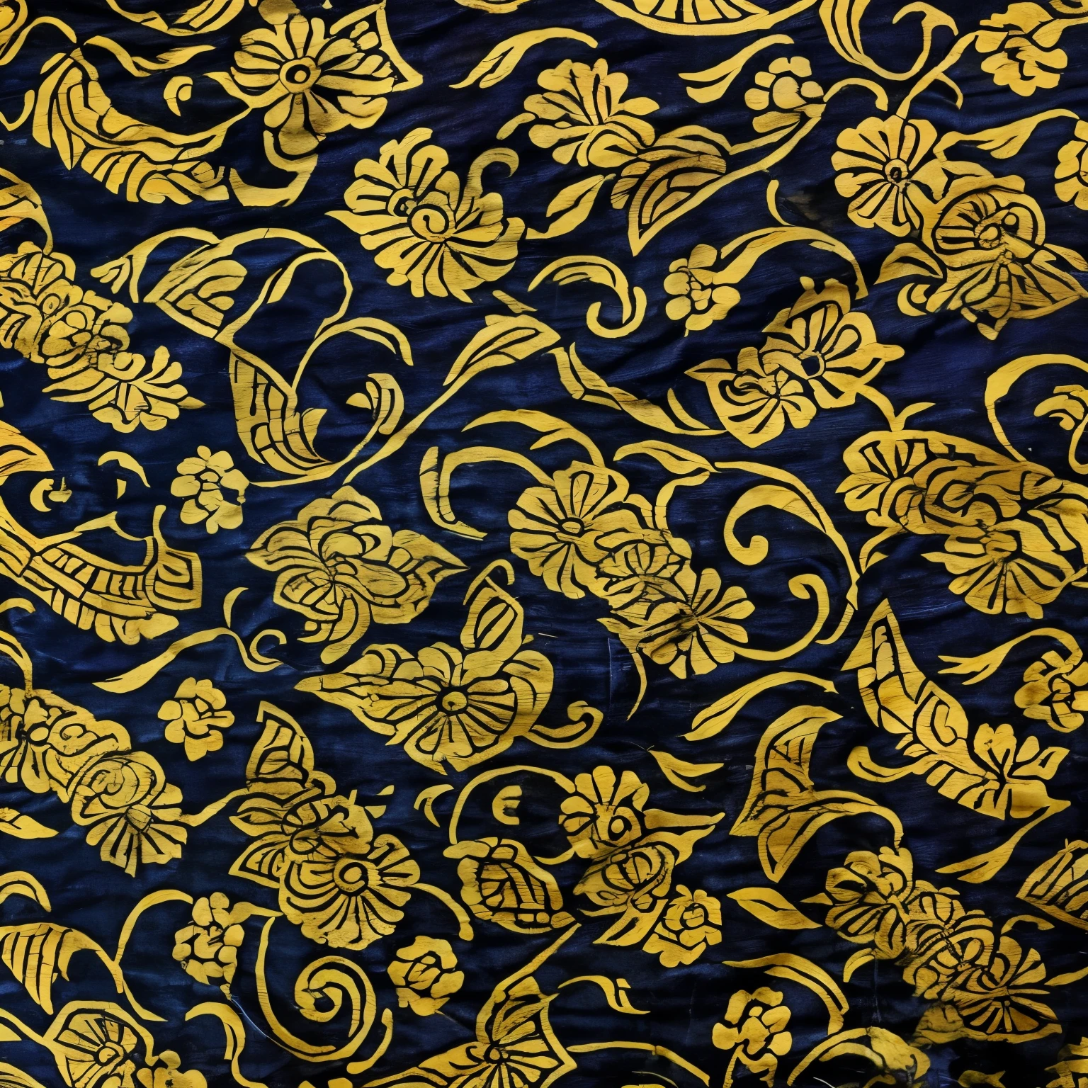 Wayang kulit, batik pattern