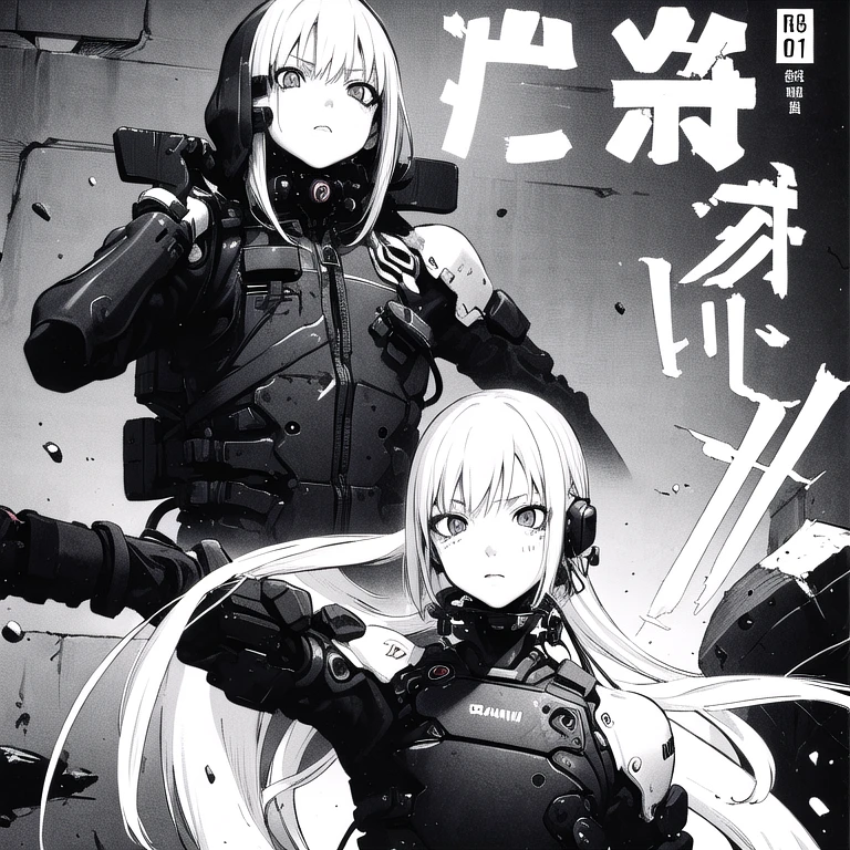 ((masterpiece)), (best quality),
blame, tsutomu nihei, original, manga, comic, monochrome,
cibo, cyborg, long body,