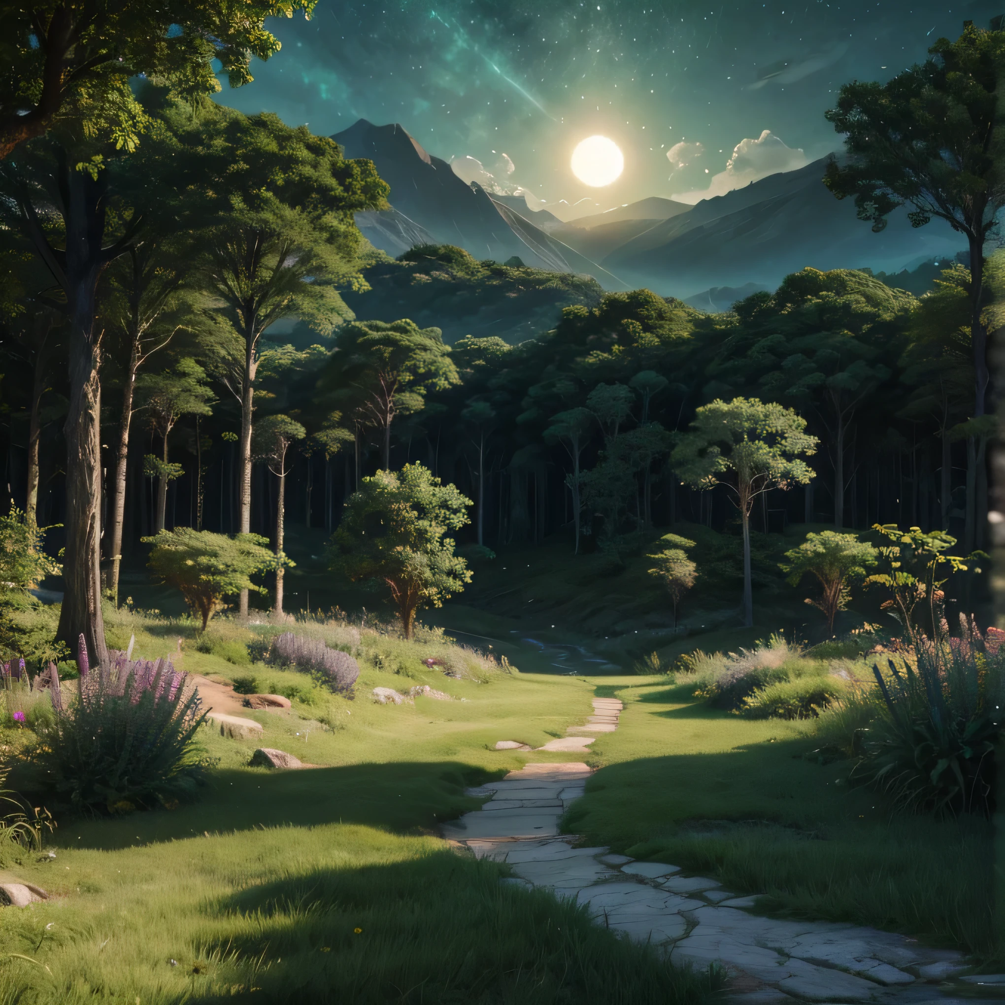  verdant exoplanet landscapes