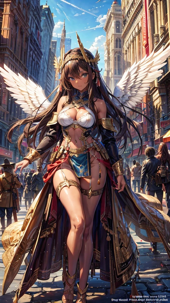 Brown skin Beautiful War Goddess Sexy high leg Angel's wing Gal Angel Lewdな顔 Vulgar tattoos Lewd Fallen Angel The despised angel Vulgar pose Spread your legs Fallen Angel使 Pleasure Fall Fallen War Goddess Big Breasts Laevatein Tough high-leg A loving smile Torn clothes after a battle Glowing Skin Sweaty Elf Loving Mother Goddess with heavy weapons Goddess with an assault rifle Goddess holding a gun