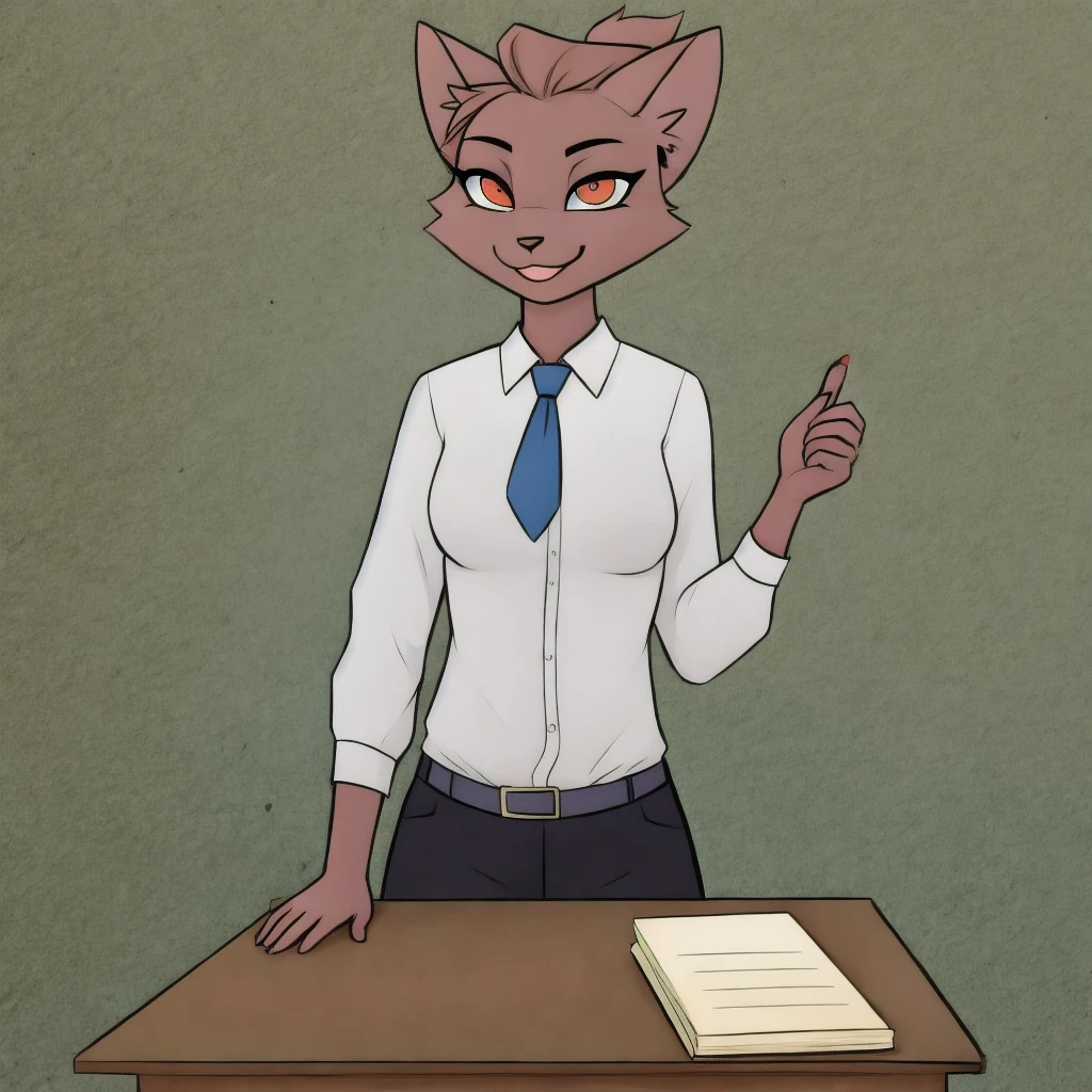 Cat as a teacher