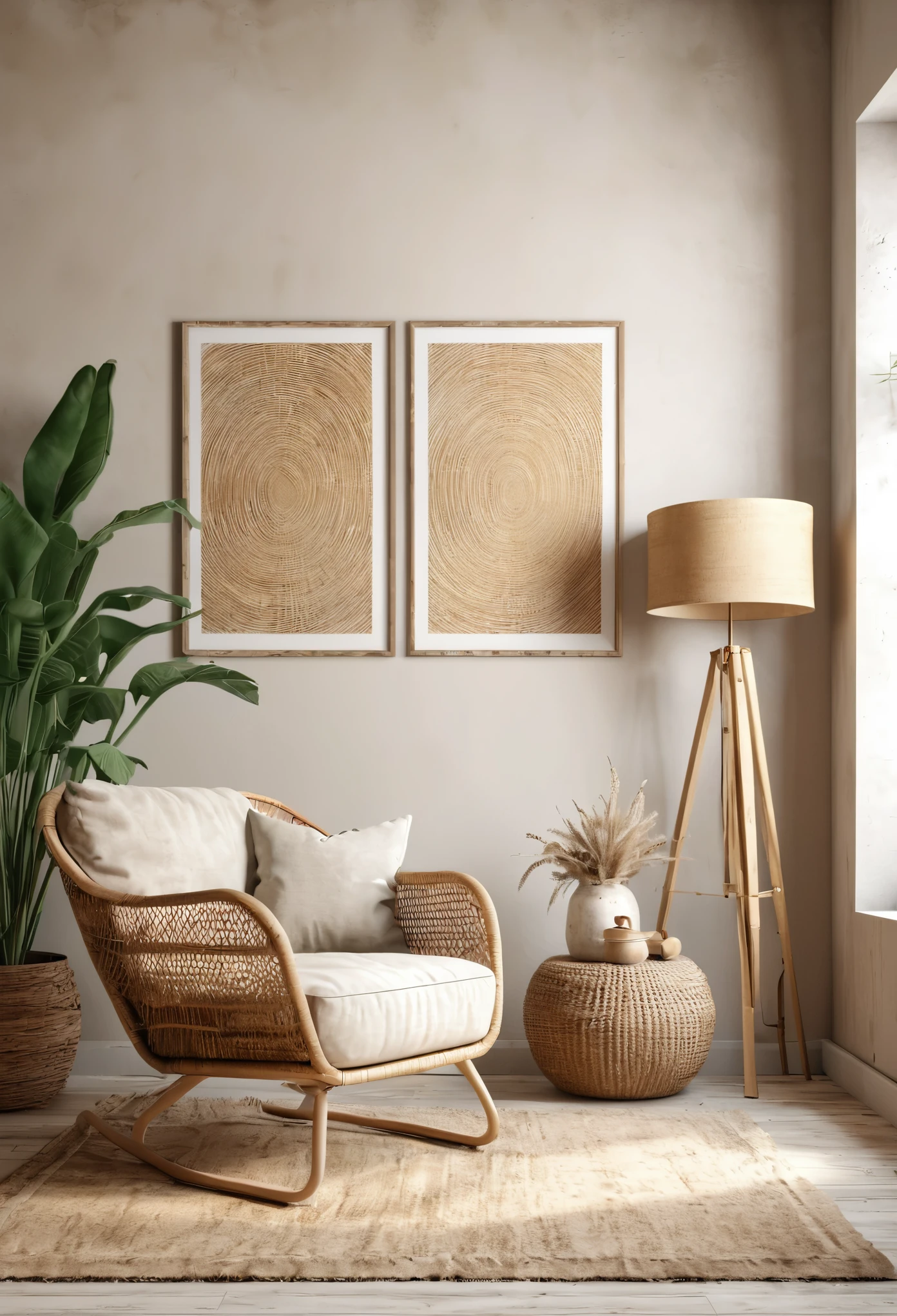 Mock up frame in unisex children room interior background, 3D render,interior, home, furniture, living, luxury, room, decoration, wall, sofa, decor, wooden, indoor, frame, retro, old, style, african, beige, canvas, ethnic, grunge, living room, mid, poster, trend, bouquet, neutral, rustic, art, blank, bohemian, century, concrete, empty, mock, modern, template, dry, lifestyle, nomadic, wicker, background, pampas, chair, light, house, table, 3d render, floor, lamp