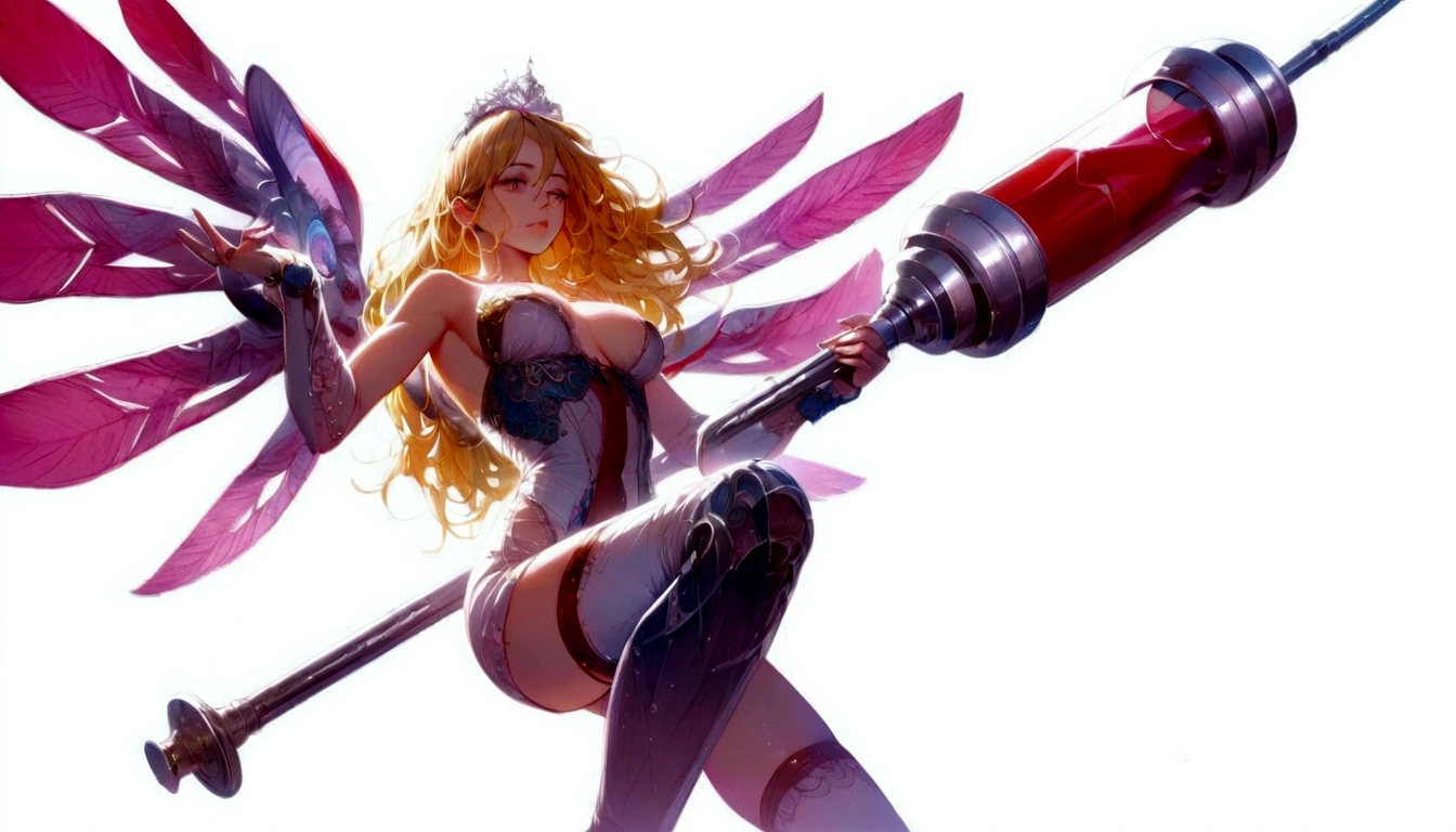 a close up of a woman with a sword and a sword, seraphine ahri kda, extremely detailed artgerm, style artgerm, sexy fashion, lux from league of legends, angel knight girl, ahri, artgerm style, ig model | artgerm, knights of zodiac girl, rossdraws 1. 0, mercy, Ultra graphics ( overwatch )