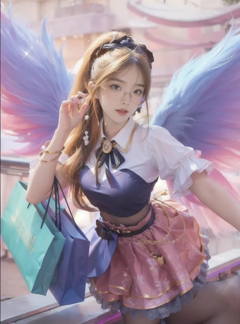 ulzzang-6500-v1.1, (raw photo:1.2), (photorealistic:1.4), beautiful detailed girl, very detailed eyes and face, beautiful detailed eyes, ridiculous, incredibly ridiculous, huge file size, super detailed, high resolution, very detailed, best quality, masterpiece, ((fashion clothing with diverse colors)), illustration, very detailed, CG, unified, 8k wallpaper, amazing, fine detail, masterpiece ,best quality, very detailed CG uniform 8k wallpaper, light on face, movie lighting, 1girl, 16 years old, long white hair, side splits, (big breasts), (no panties)), (glasses), ((dynamic pose))), ((sexy pose))), (camel toe), (half), (pantyhose)), ((black hip skirt))