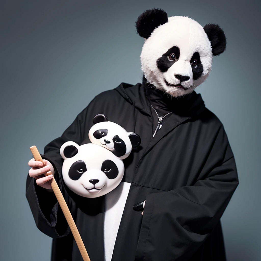 Panda grim Reaper