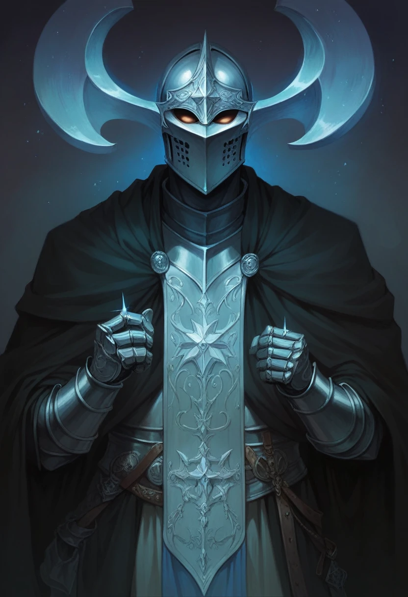 Celestial God, universe man， Knight，anatomical correct，epic fantasy digital art，tmasterpiece，8K，high-definition resolution，detailed drawing，high qulity，, Epic composition,