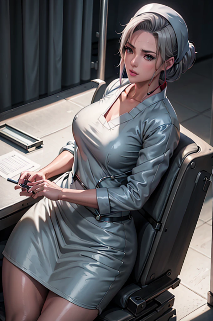 nurse uniform,hospital, latex nurse suit,nurses,busty,elbow gloves,labcoat,grey hair woman,red eyes , gigantic ,medical instruments,asian nurse,two nurses,speculum,examination room,oversize ,big ass ,strap on, lay on table ,legs spreaded,giving birth,gyno chair , dentist,Milf,latex,red uniform,oversize breasts