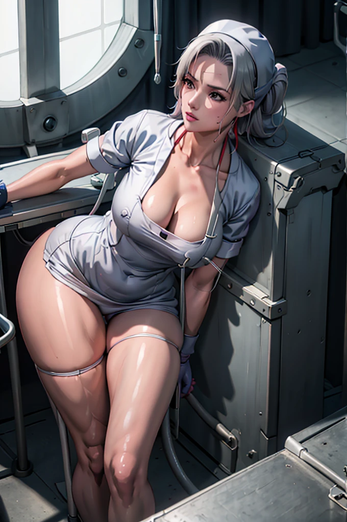 nurse uniform,hospital, latex nurse suit,nurses,busty,elbow gloves,labcoat,grey hair woman,red eyes , gigantic ,medical instruments,asian nurse,two nurses,speculum,examination room,oversize ,big ass ,strap on, lay on table ,legs spreaded,giving birth,gyno chair , dentist,Milf,latex,red uniform,oversize breasts