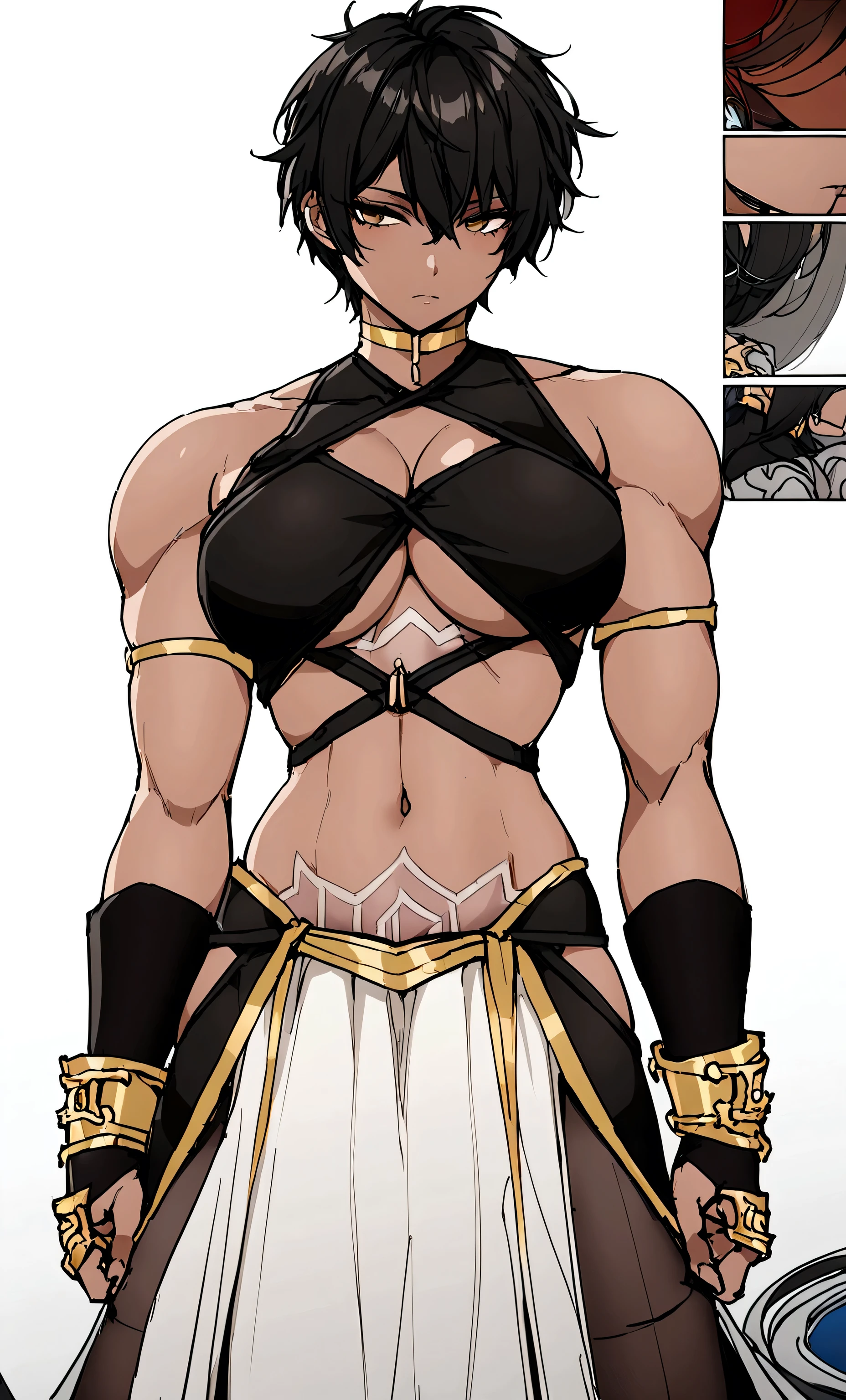 1 person、woman、sexy、cool、Very large breasts、Expressionless