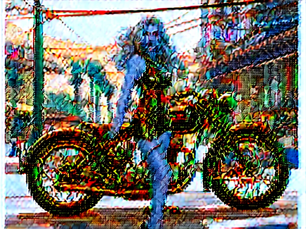1girl, 25 years old, Solo, (Aesthetic artwork), light grey eyes, big mouth, full lips, very pale skin, (large breasts:1.2), (slim hips, slim waist, slim legs: 1. 1), detailed skin, (next to a classic motorbike:1. 3) designed in 1950, looking at the camera, open leather bodysuit, (black military plate cap:1.6), on a Las Vegas street, blonde hair, curly hair, (at night), blonde hair, curly hair, hair above shoulders, long hair, wavy hair, wide eyes, ringed eyes, long eyelashes, seductive smile, soft lighting, (front view: 1. 3), (great detail), (hyper-realism), (masterpiece), anatomically correct), (textured skin: 1. 3), (best quality), (8k), (best quality), (8k)