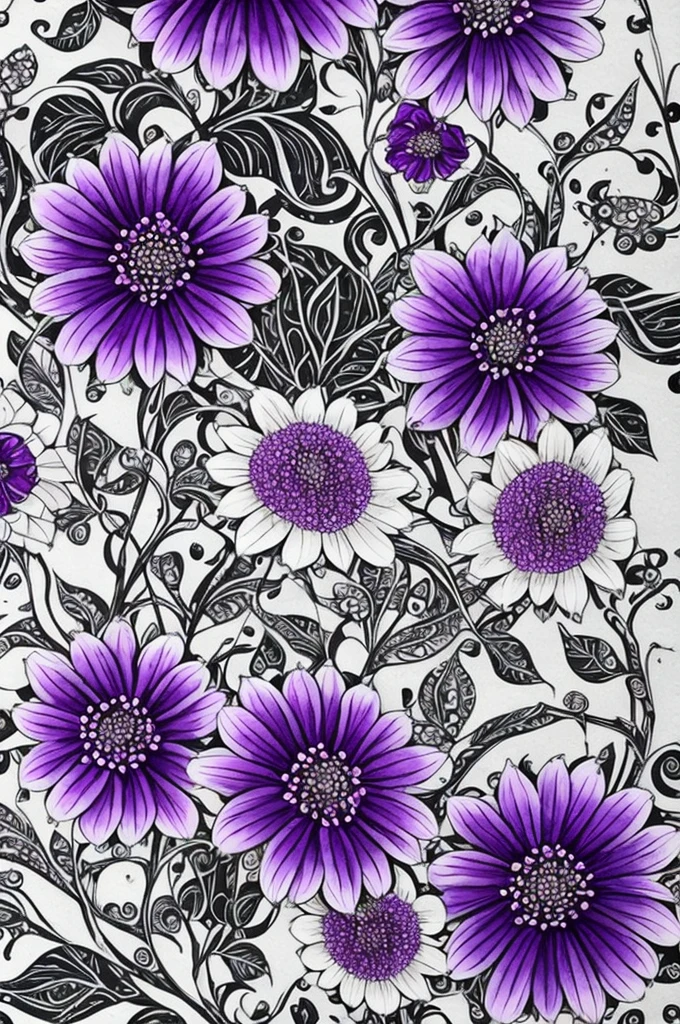 purple flower with white and black spots on it, a stipple by Penny Patricia Poppycock, flickr, art nouveau, beautiful flower, staggering in its beauty, beautiful detail and color, alien flower, beautiful detail, beautiful!!!!!!!!!, heavily ornamental, incredibly beautiful, large exotic flowers, beautifully painted, .highly realistic, beautiful art, intricately, depicting a flower
