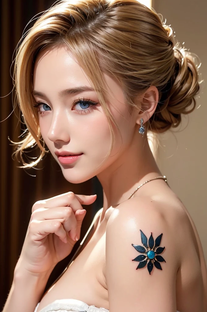 Hair tied up、whole photo、Front view、woman2名、Sexy face、short hair、 city、Sexy black suit、A look of complete lust、(((masterpiece)))、((Highest quality))、((超Realistic))、成熟したwoman、成熟したwoman、perspective、Very detailed、Perfect hands、Finger details、beautiful and detailed eyes、Brown eyes muscular body、Perfect captivating eyes、Front viewア、Kayden Kross .Cowgirl、Best image quality、Fine-grained image quality、beautiful、Europe, woman, French, woman italienne, woman italienne, smile、blue eyes、 blonde 、jewelry, blue eyes, Realistic, High resolution, Soft Light,Hip Up, Glowing Skin, (Detailed face),tattoo, jewelry, , night, blonde hair, Wavy Hair, beautiful soldier, Attractive appearance, smile, Perfect Style, Perfect balance, Fine skin, Naughty look,
