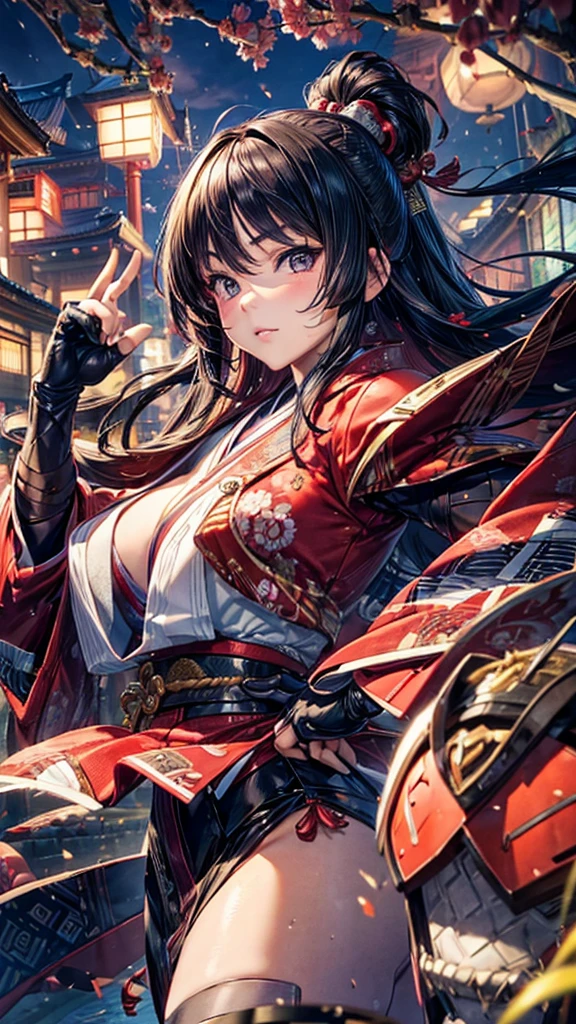 (Half Japanese and half British)), ((Adult face)), ((Open Finger Gloves, Five Fingers)), (((Women&#39;s Mixed Martial Arts, Martial Arts))), ((Enchanting