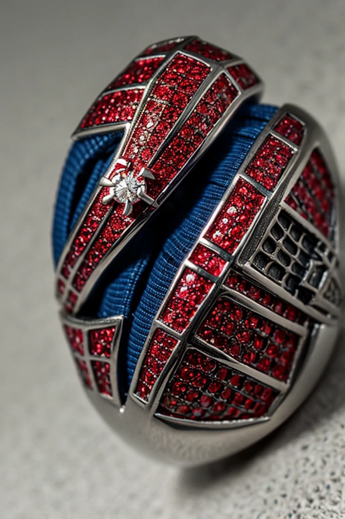 Spider-Man engagement ring
