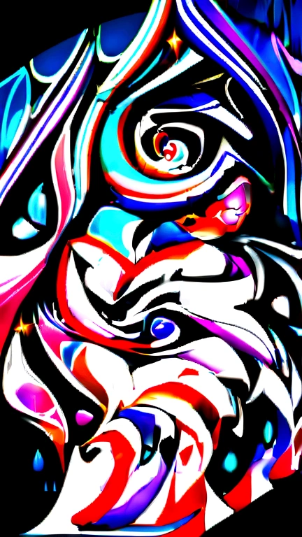Spectacular beyond imagination、A figure emerges from a glowing cloud, Fractal Nebula Thread, universe entities, Celestial, universe, Vibrant and lively, Swirl, Spin around, unrealistic, High Contrast, Symbolism, Magic, Mysterious, mysterious, Surreal, Supersaturation, Colorful
