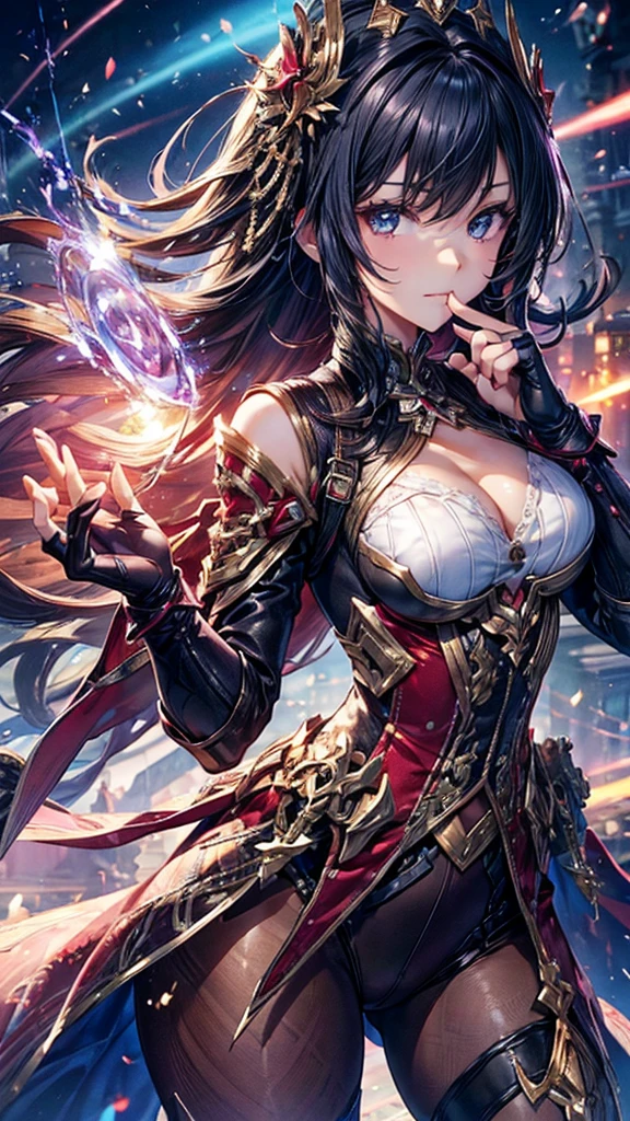 Beautiful woman、 ((Open Finger Gloves, Five Fingers)), (((Women's Mixed Martial Arts, Martial Arts)))、Fighter