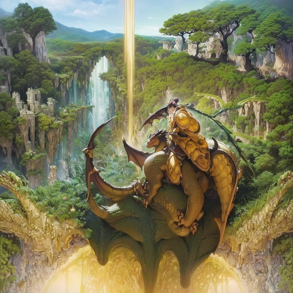 ((Finest quality)),(超A high resolution),(ultra-detailliert),(Meticulous portrayal),((Best Anime)),(Finest works of art),(Ultra-Precision Art),(The art of astounding depiction,Overwhelming depiction:1.5),(Complex and detailed fantasy art:1.6), (female dragon rider:1.5),(scale mail:1.5),lance