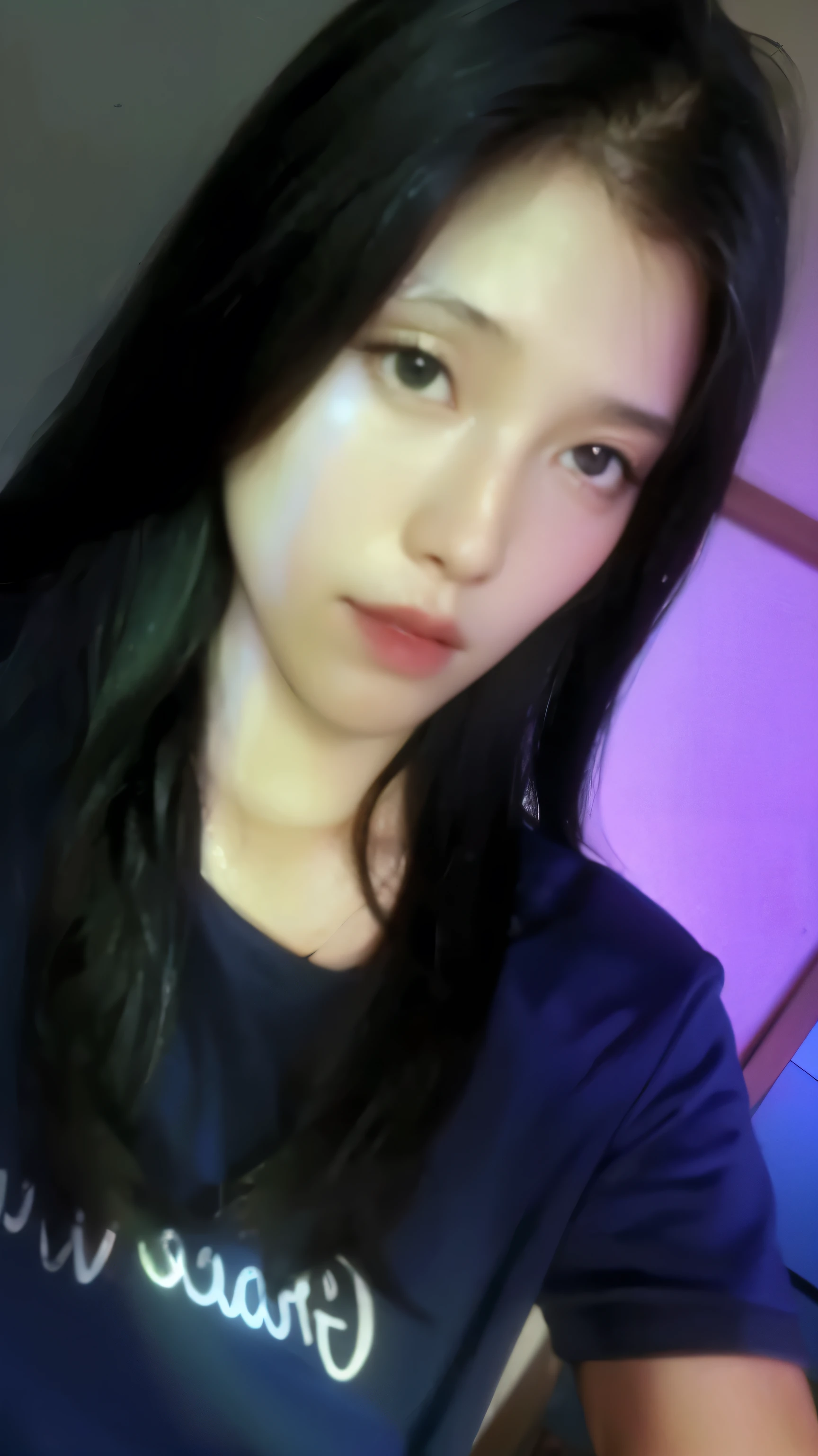 Lgcreate a picture of a masterpiece, realistic feel, with super perfect character, detailed quality with very clear object characteristics, long straight hair, jet black hair, with short bangs, symmetrical face, smooth white skin, very perfect detailed body, beautiful face , cute girl, sweet smiling expression. half body pose. style facing in front of the camera. chubby body. large breasts. wearing a , face glowing, blinking eyes. style piss mex up thin, thin, beby fast,Hinata Hyuga .in anime Realistic .from realism