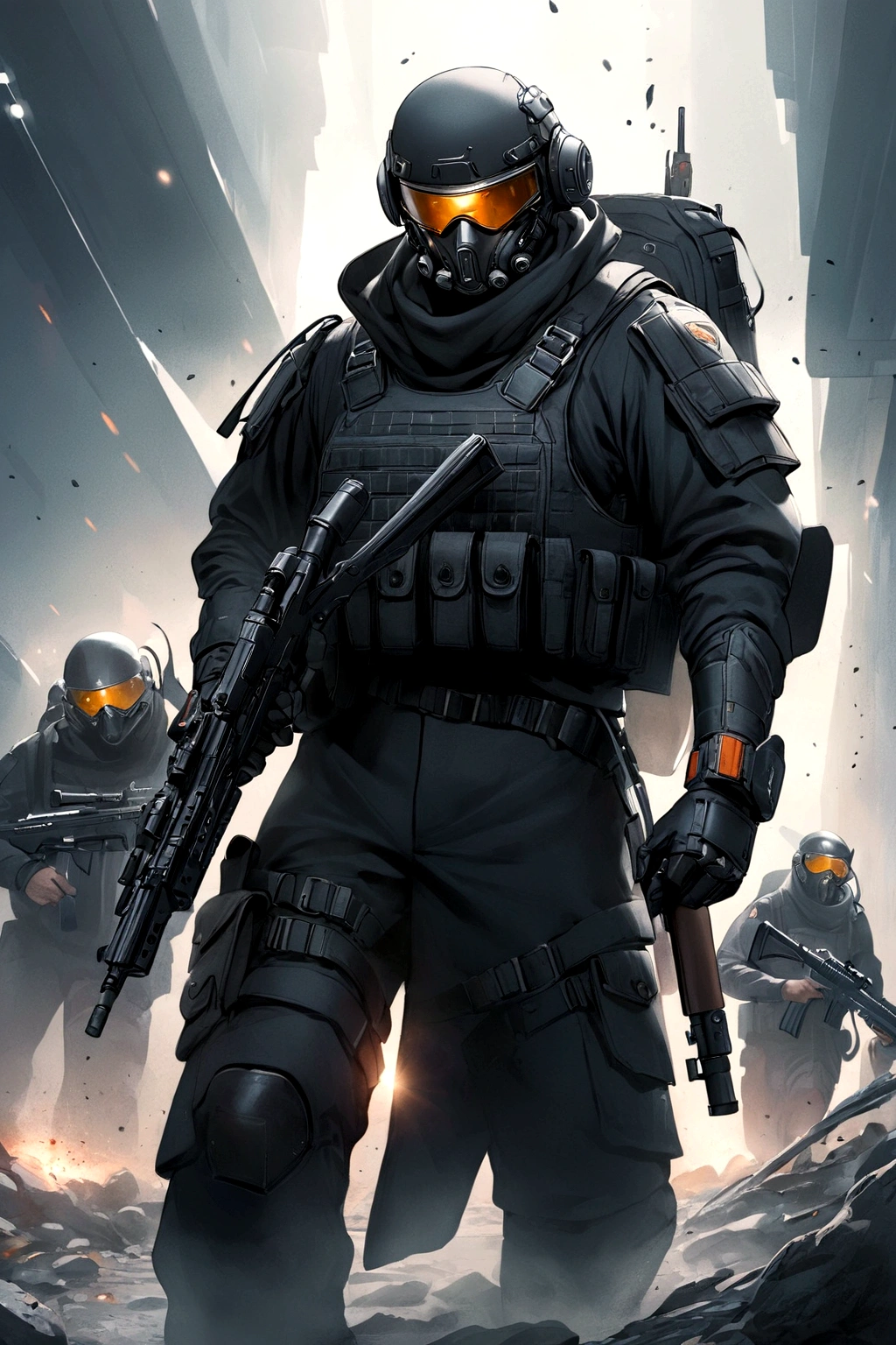 low level mercenary using cheap weapons and cheap armor