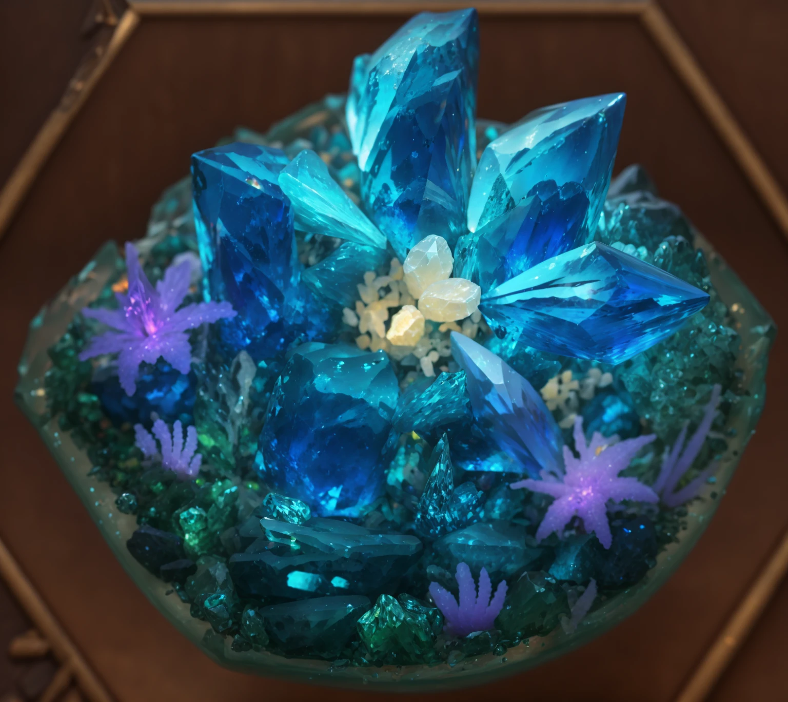 ((best quality)), ((masterpiece)), (detailed),  (ice,transparent crystal material,crystal material,crystal shards,)