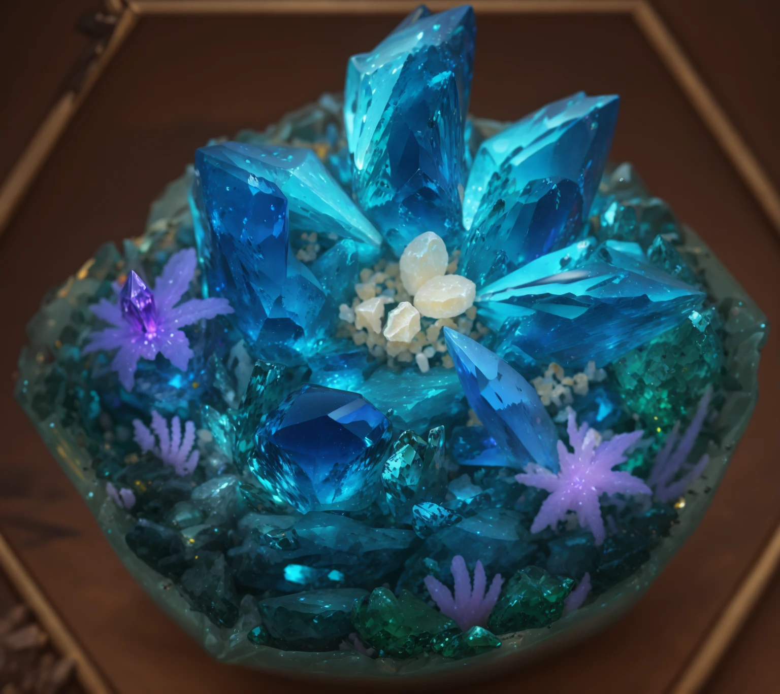 ((best quality)), ((masterpiece)), (detailed), (ice,transparent crystal material,crystal material,crystal shards,)