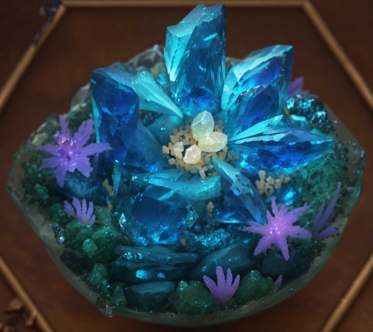 ((best quality)), ((masterpiece)), (detailed), (ice,transparent crystal material,crystal material,crystal shards,)