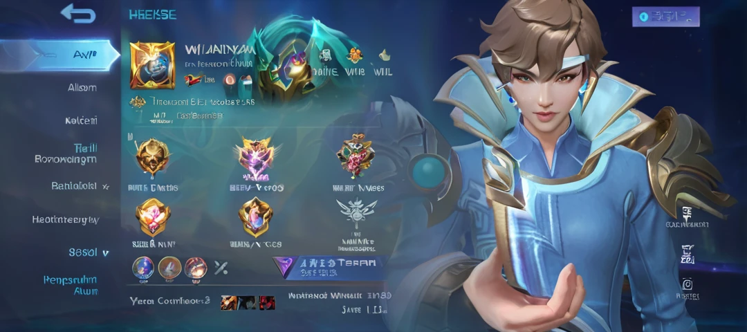 a close up of a person holding a nintendo wii game controller, tane skin, heise jinyao, zenra taliyah, mobile legends, album, healer, inspired by Huang Shen, listing image, raziel irl, xianxia hero, arcane jayce, taliyah, looks like jerma985, inspired by Henric Trenk, background image