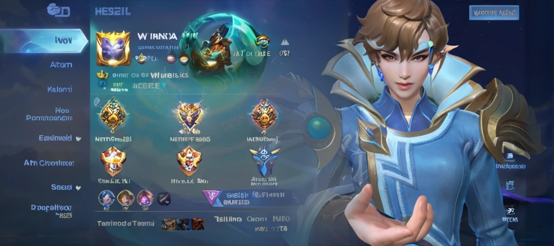 a close up of a person holding a nintendo wii game controller, tane skin, heise jinyao, zenra taliyah, mobile legends, album, healer, inspired by Huang Shen, listing image, raziel irl, xianxia hero, arcane jayce, taliyah, looks like jerma985, inspired by Henric Trenk, background image