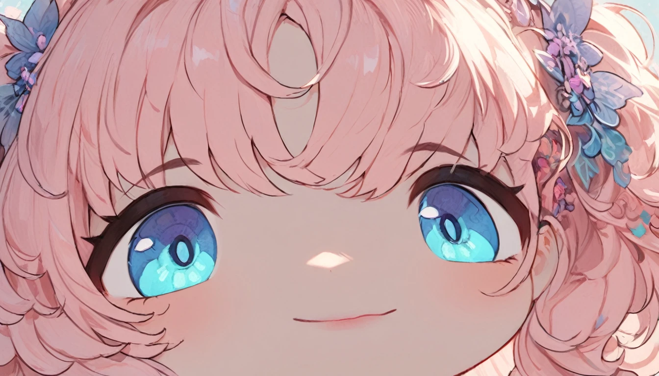 realistic chibi girl, beautiful detailed eyes, beautiful detailed lips, extremely detailed face, longeyelashes, cute expression, tender, soft pastel colors, natural lighting, detailed background, intricate details, delicate, ethereal, magical, whimsical, enchanting